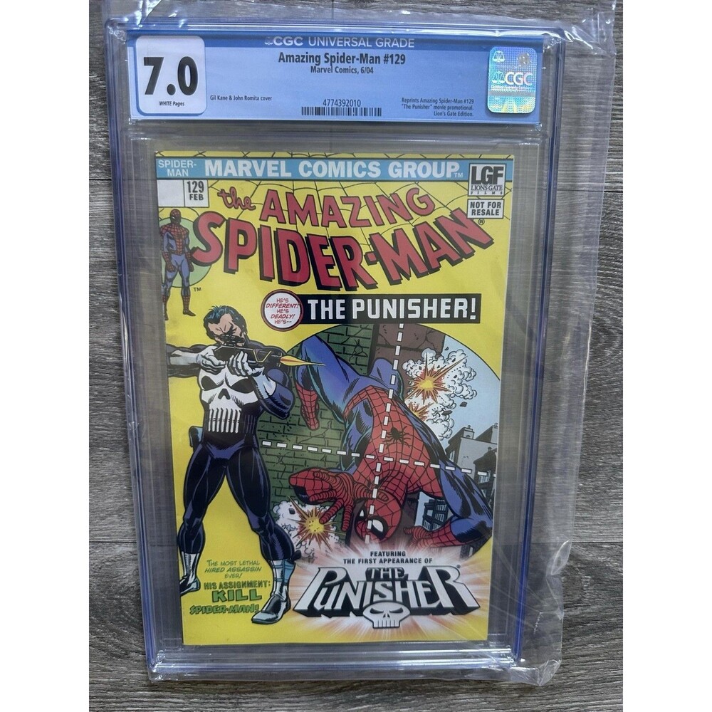 Marvel Amazing Spider-Man #129 Single Issue Comic CGC 7.0 2004